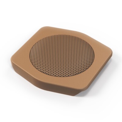 Volvo 240 260 Front Door Speaker Mount And Cover 1384655