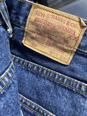 501 Levi Strauss & Co. ストレート W 34 ヴィンテージ Vintage 80s Men Levi's 501 Denim Jeans Thailand 34x36 Panel Cut | eBay
