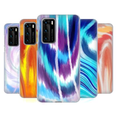 OFFICIAL SUZAN LIND TIE DYE SOFT GEL CASE FOR HUAWEI PHONES 4