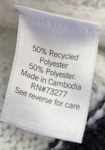 NWT Nine West Women's Black/White Stripe Mock Turtleneck Pullover Sweater Size L - Picture 8 of 9