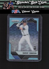 2017 Panini Chronicles 6 Dansby Swanson Prizm Light Blue #/299