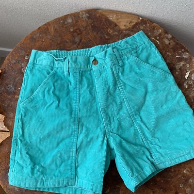 Vintage Corduroy Shorts 70s 80s Surf 