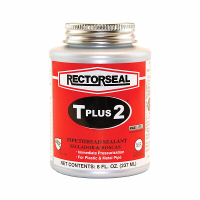 T Plus 2 Pipe Thread Sealant, 8-oz. 23551