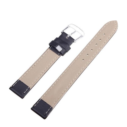 1 Set Men's Ladies Faux Leather Watch Band Replacement Straps 10mm-24mm - Picture 6 of 21