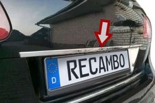 Edelstahl Kofferraumleiste Chrom passend für Seat Alhambra | VW Sharan BJ 10-22