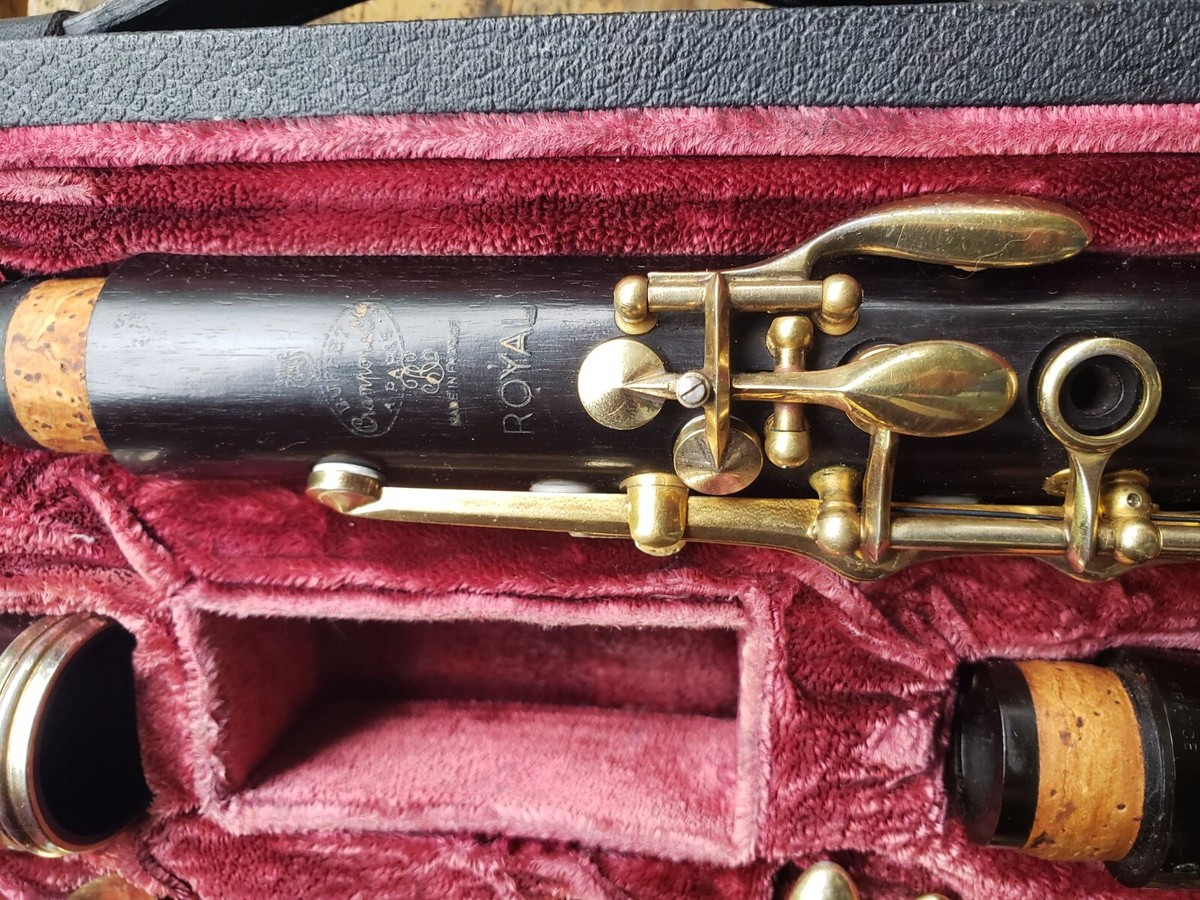 Vintage Buffet Crampon R13 Clarinet In GOLD Plate, New Valentino