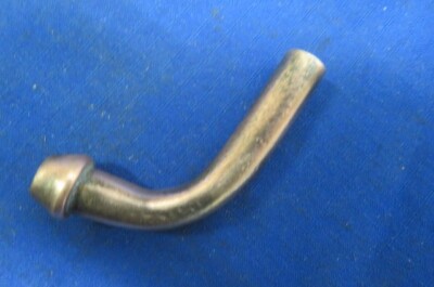 NOS Triumph BSA Norton Adapter/Spigot, Fuel Line to Petcock, 90 Degree # 82-3335
