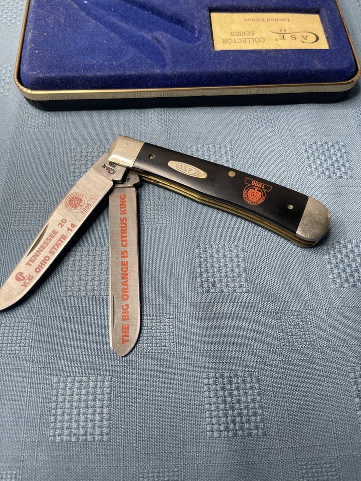 1996 Case Knife Limited Edition Tennessee Ohio State The Big Orange