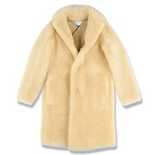 Bottega Veneta Butter Teddy Shearling Coat | 34 (fr 32 / Xxs) Regular Fit