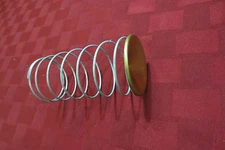 ORIGINAL JAEGER LECOULTRE ATMOS CLOCK PART #3494 COIL SPRING WITH GUIDE PLATE