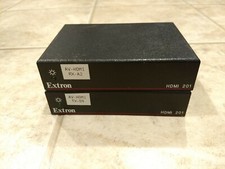 2 sets of Extron HDMI 201 Tx 201 Rx Twisted Pair Network Video Extender set