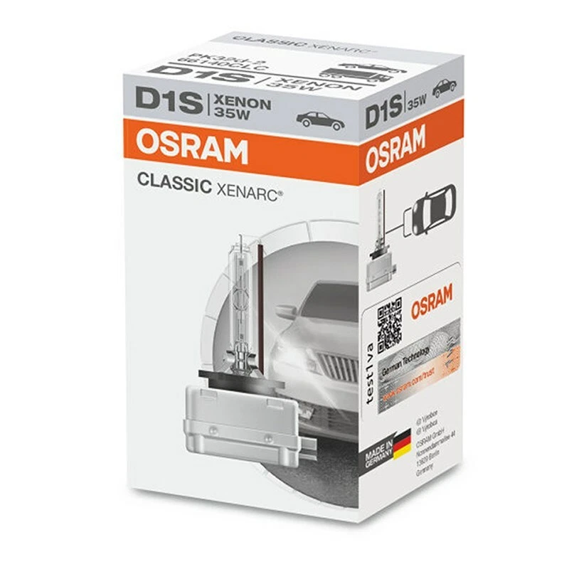 OSRAM XENON XENARC® D1S SCHEINWERFER CLASSIC LAMPE BRENNER 66140CLC - Bild 4 von 4