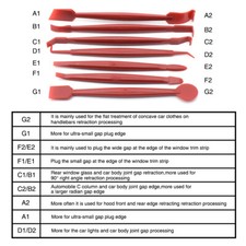 Auto Innenraum Verkleidung Werkzeug Montagehebel KFZ Cliplöser Demontage Set DE