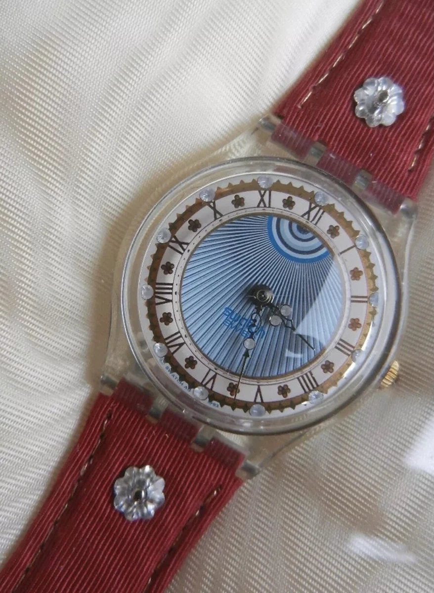 GZ127Pack Swatch 1993 Roi Soleil Navidad Arte Especial