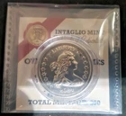 2024 Intaglio Mint Kennedy Overstrike Series 1804 Dollar Silver Round COA
