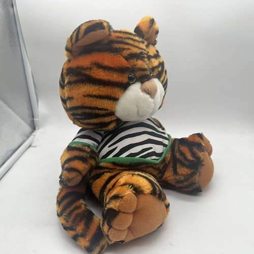 Vintage Avon Cuddly Colby Bengal Tiger Rare Squeeze Purrs & Growls 12” Plush - Picture 9 of 13