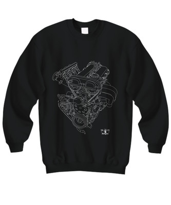 Engine Blueprint Series Miata 1st gen NA - Sweatshirt