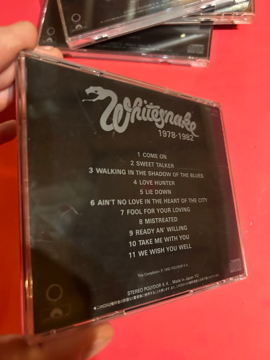WHITESNAKE-1978-1982 JAPAN EDITION RELEASE Limited Box 4-CD SET
