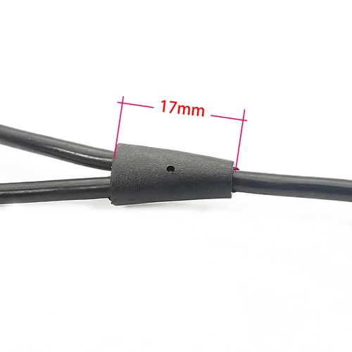EBike 1T2 Cable Y-Splitter Extending Wire Connector For E-bike Light/Gear Sensor - Picture 7 of 7