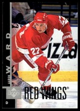 1997-98 Upper Deck #270 Aaron Ward Detroit Red Wings Hockey Card