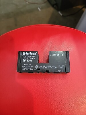 L60030C-1C Littlefuse 30 amp 600 volt 1 pole  fuse block gangable 