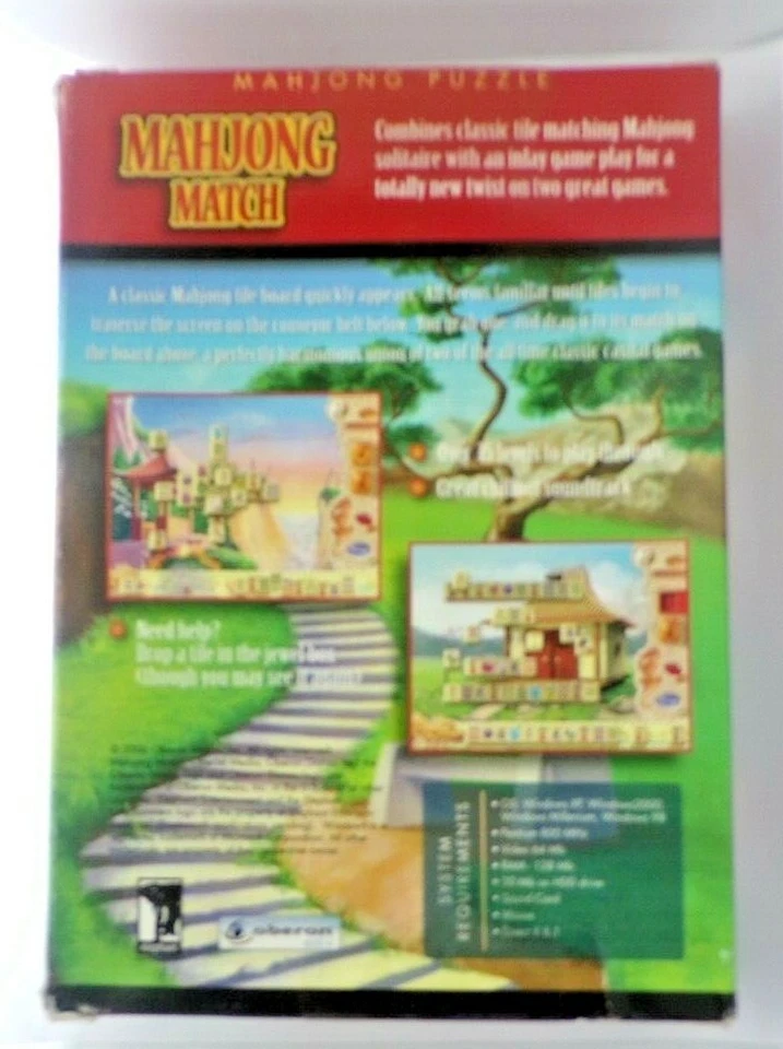 Mahjong Match (PC, Jewel Case, 2008) - New Sealed - Image 3 of 4
