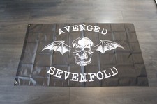 Avenged Sevenfold Banner Flag 3x5 Heavy Metal Band Fan Decor Man Cave CD Record
