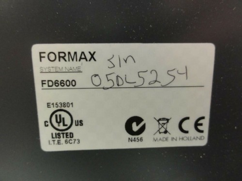 Formax FD6600 Digital Paper Folder Inserter Digital Envelope 2-Station - Picture 10 of 12