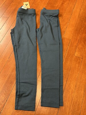 Amazon Aware Girls Stretch Jersey Leggings, Lot of 2, Blue Size Small 6-7