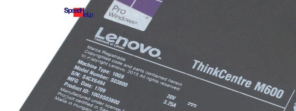 Lenovo Thinkcentre M600 10G9 Mini PC Computer 120GB SSD 4GB Quad Core Windows 10 - Image 4 of 4