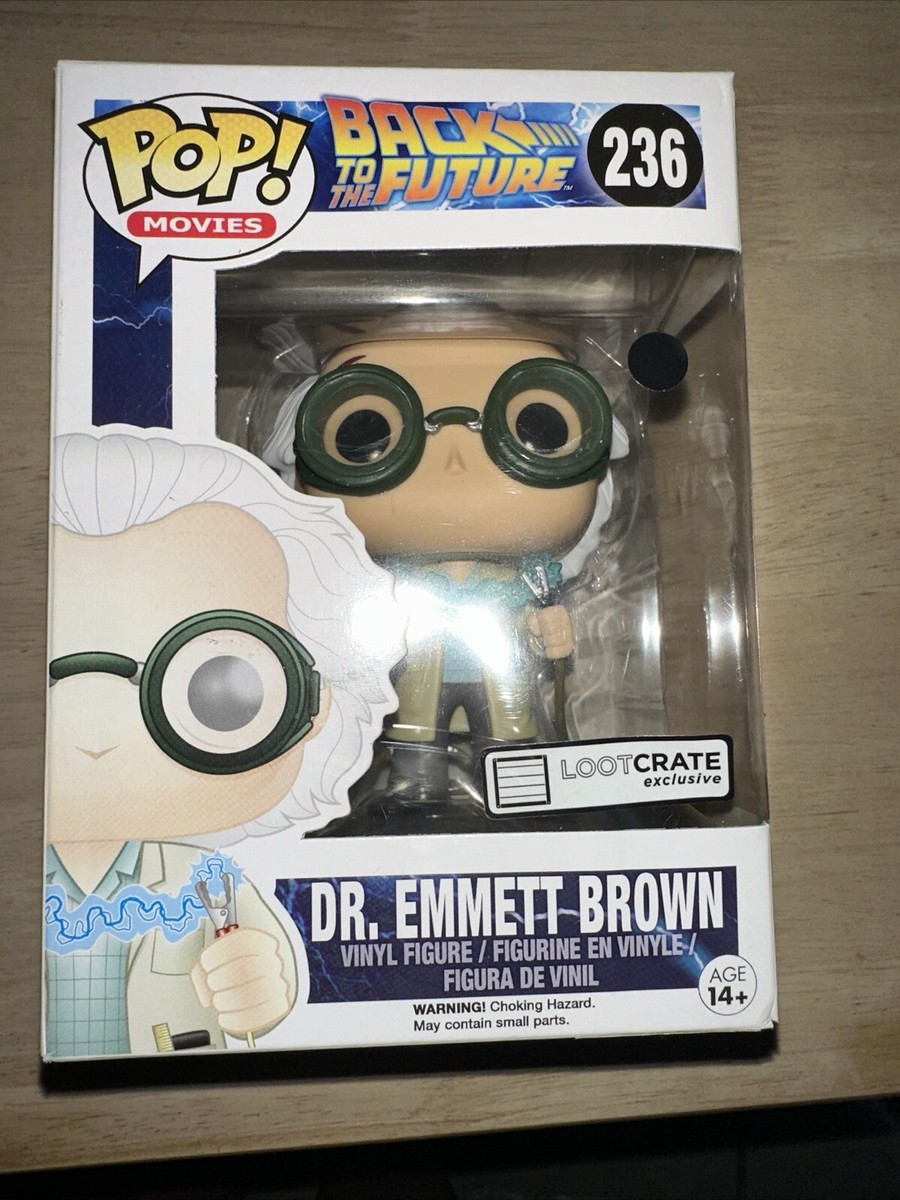 Funko Pop Movies Back To The Future Dr. Emmett-Brown #236 | eBay