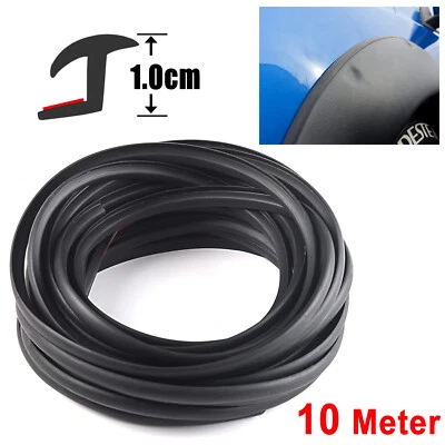 32ft Car Wheel Wells Fender Flare Edge Rubber Trim Truck Wheel Arch Wells Gasket - Image 1 of 4