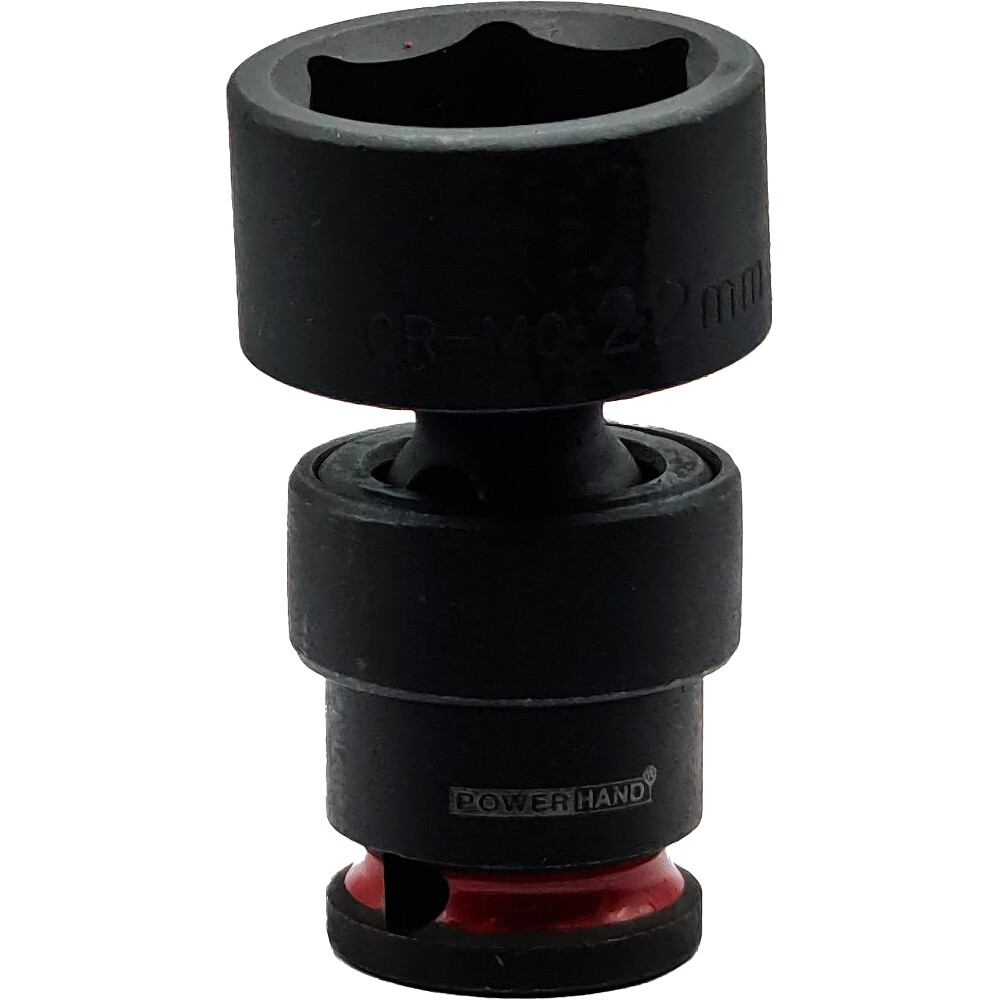 3/8"" Drive Shallow Swivel Impact Socket Powerhand 22mm KI-S38-SS22