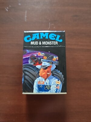 Camel FLIP UP Lighter Mud & Monster Motorsports Electronic 1992