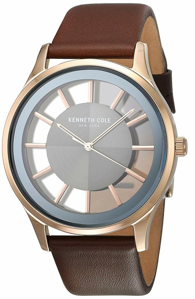 Kenneth Cole Rose Gold Case Burgundy Dial and Strap Watch Buy Online Kenneth Cole Quartz Analog Maroon Dial Stainless  main image 2