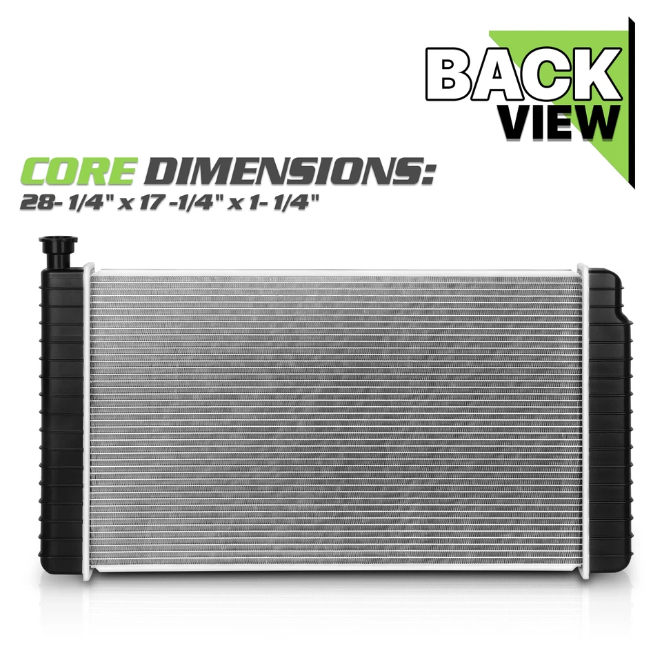 Radiador de aluminio estilo OE 1790 apto para Chevy/GMC C/K 1500/2500 1996-1999 4,3 L/5,0 L Foto 4 de 4