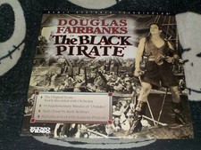 The Black Pirate NEW SEALED Restored Laserdisc LD Douglas Fairbanks Free Ship 50