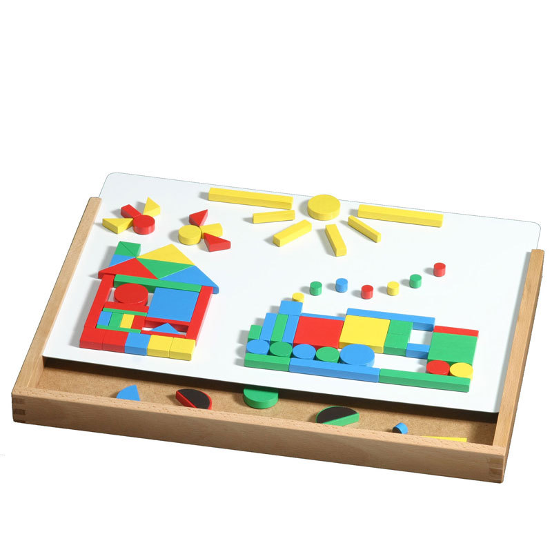 Oberschwäbische Magnetspiele 5001 Magnetisches Holzklötzchen-Spiel Oberschwäbische Magnetspiele 5001 Magnetisches Holzklötzchen-Spiel
