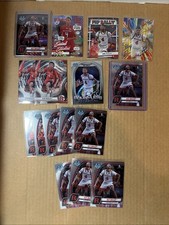 2024-25 Bowman Chrome U Ace Bailey 16 Card Lot Black Wave Refractor Base Rutgers