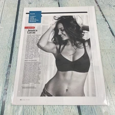 2009 Sexy Lady Hot Body Brunette Funny Joke Print Ad/Poster Pinup Magazine Page