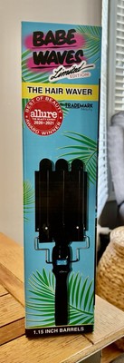 Trademark Beauty Three Barrel Hair Waver, Curling Iron, 1.1 Inch, Beach Waves...