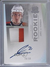 2009-10 Upper Deck The Cup Rookie 78/99 James van Riemsdyk #179 Patch Auto 0ll