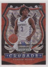 2020-21 Panini Prizm Draft Picks Crusade Ruby Wave Prizm Tyrese Maxey #94 0t6h