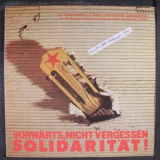 VARIOUS: vorwarts nicht vergessen solidaritat ETERNA 12" LP 33 RPM Germany