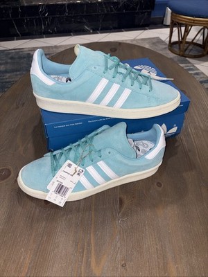 Mens 11.5 Adidas CAMPUS 80S - ID7318 - Sneakers Shoes ID7318] Mens Adidas CAMPUS 80S Easy Mint Brand New In The  main image 4