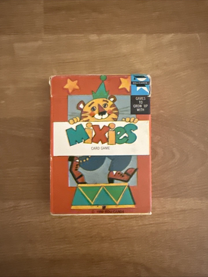 Mixies Card Game EDU-Cards Vintage 1959 36 Cards Total w/ Instructions - Image 2 of 4