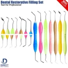 Dental Composite Resin Filling Spatulas Aesthetic Restoration Instruments set