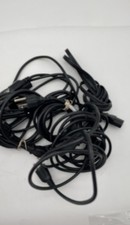 Computer Power Cords NEMA 5-15P to IEC C13 PC Monitor Cable Lot Of 6