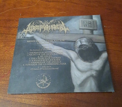 Wampyrinacht Night Of The Desecration CD Greek Black Metal Rotting Christ - Imagen 2 de 3