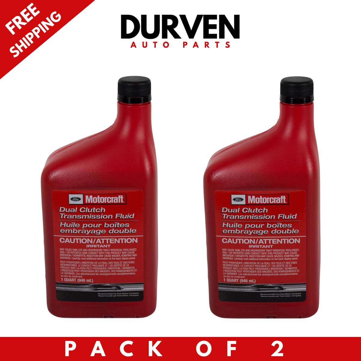 Motorcraft XT11QDC DCT Dual Clutch Transmission Fluid for Ford
